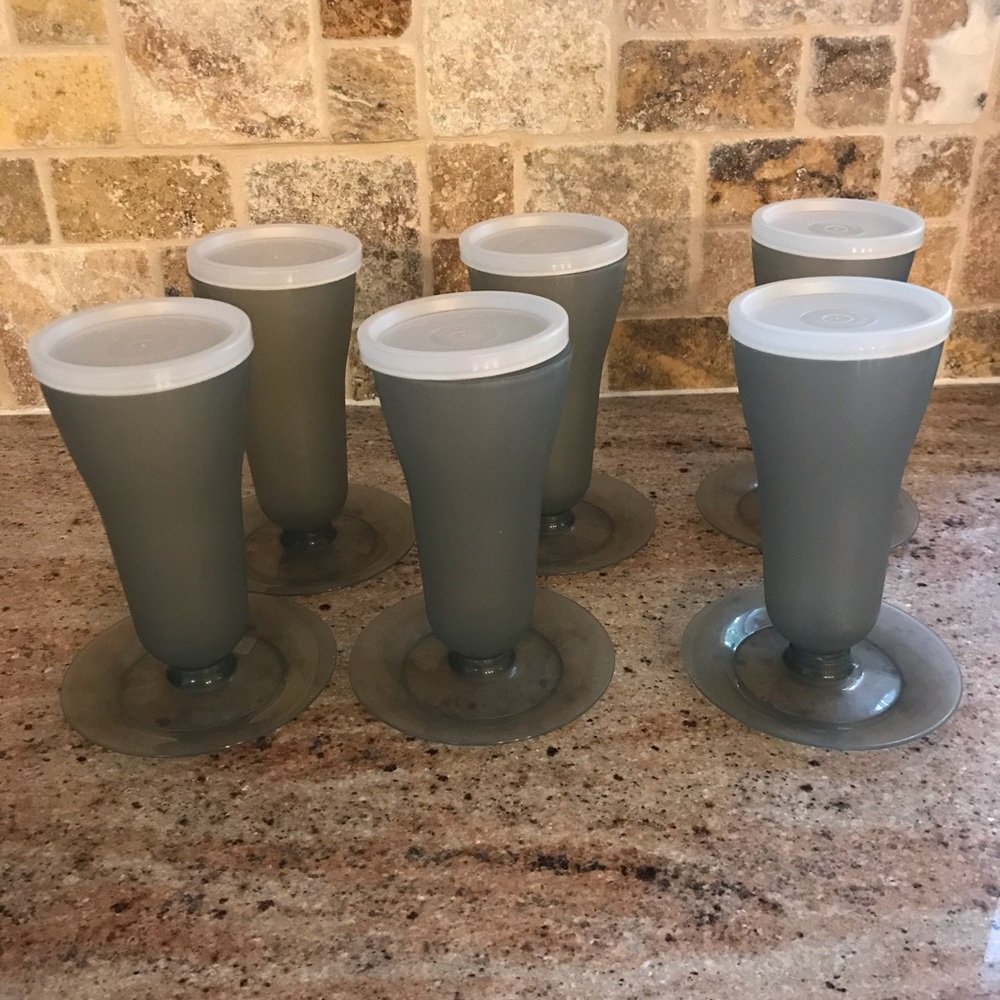 Parfait cups from Tupperware